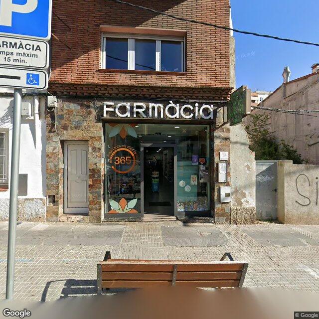Street view near Farmàcia Alfredo Parrilla Hortelano in Barcelona