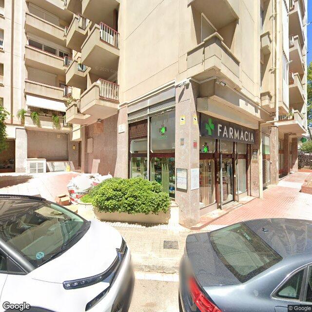 Street view near Farmàcia Ana Salcedo Pujantell in Barcelona
