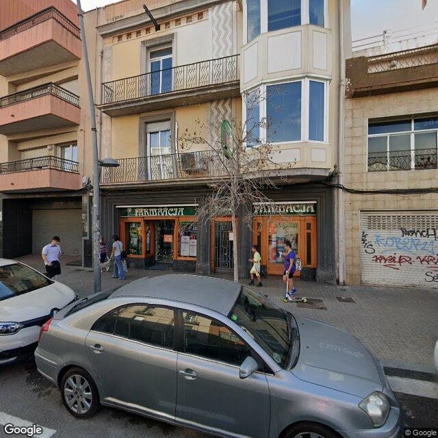 Street view near Farmàcia Anna Prat Martori in Barcelona