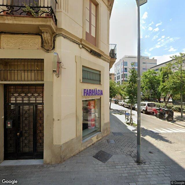 Street view near Farmàcia Armengol Torrella - Silvestre Pons in Barcelona