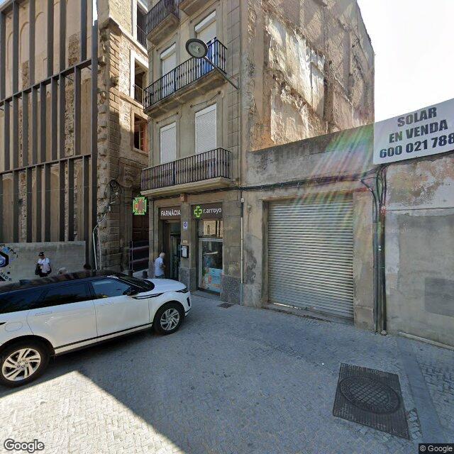 Street view near Farmàcia Arroyo in Barcelona
