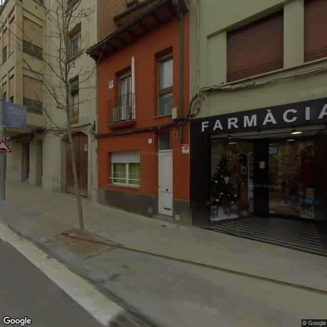 Street view near Farmàcia Atlàntida in Vic