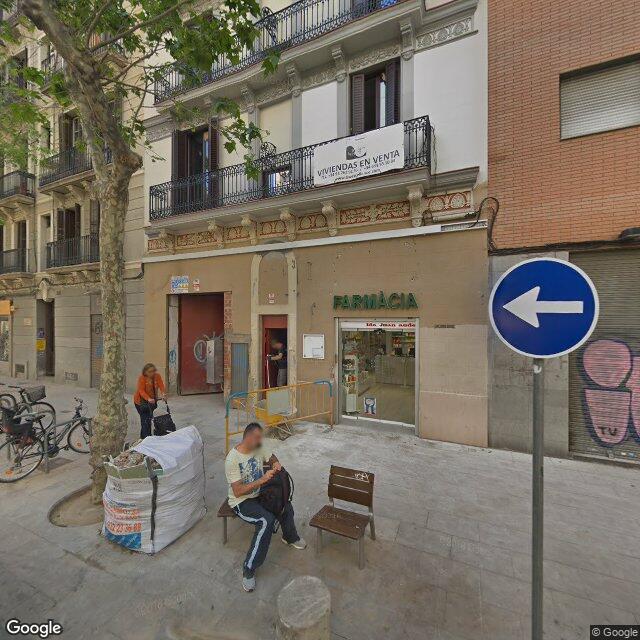 Street view near Farmàcia Audet Ginesta, Joan in Barcelona