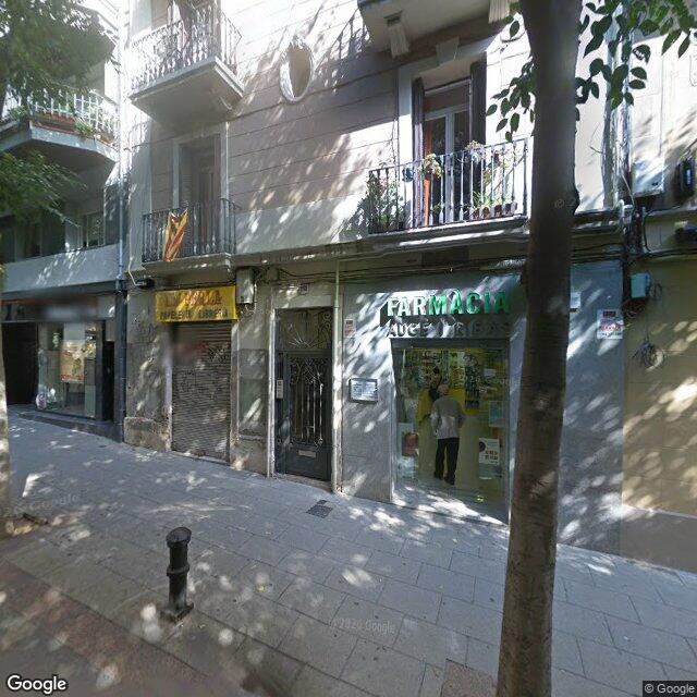 Street view near Farmàcia Augé I Ribas, Rita in Barcelona