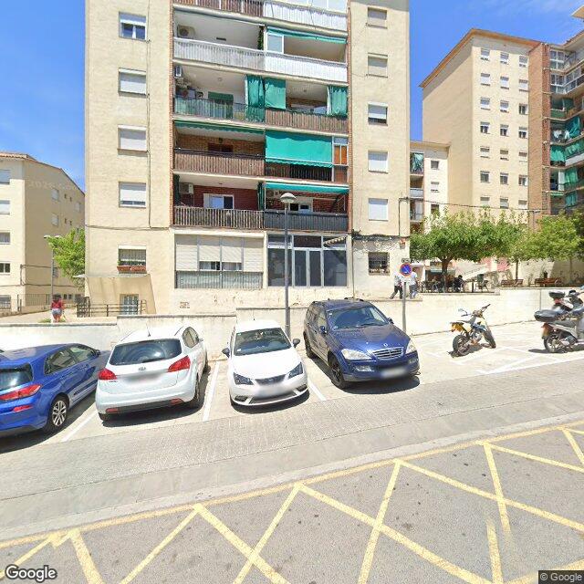 Street view near Farmàcia Aymar in Barcelona