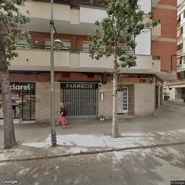 Street view near Farmàcia Bétulo in Barcelona