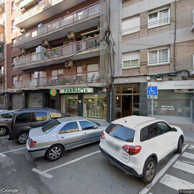 Street view near Farmàcia Bañeres Merinero, Francesc in Barcelona