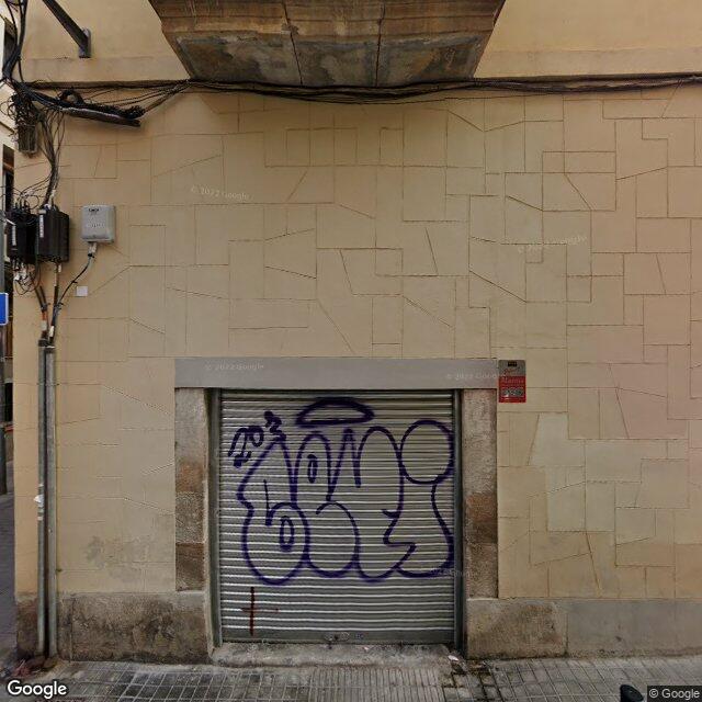 Street view near Farmàcia Baladron Acero, Maria in Barcelona