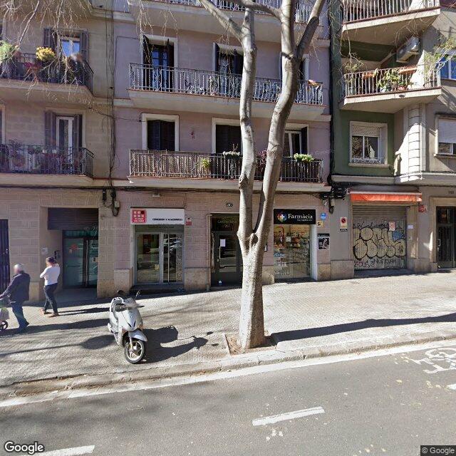 Street view near Farmàcia Balasch Terradellas, Martí in Barcelona
