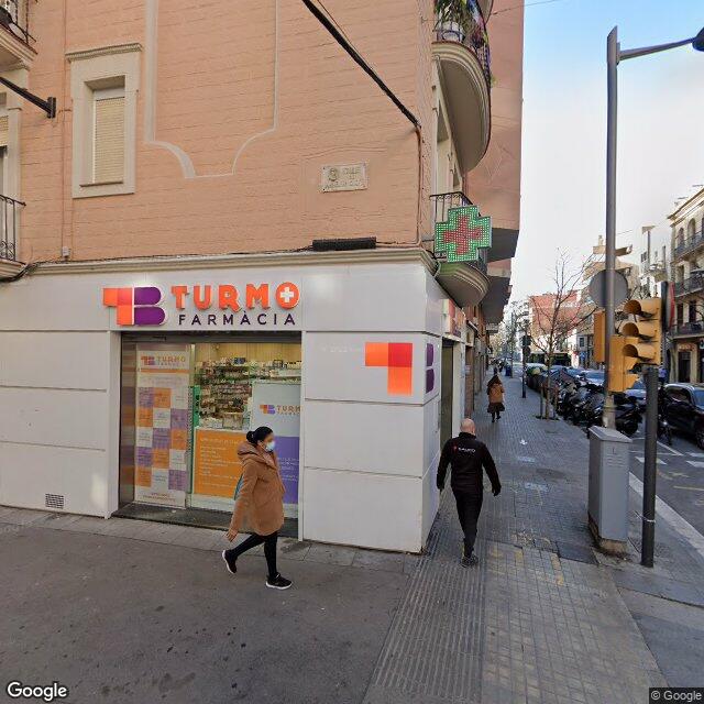 Street view near Farmàcia Balsells Turmo, Èlia I Marta in Barcelona