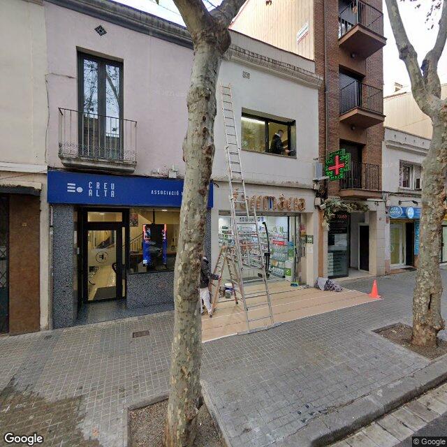 Street view near Farmàcia Baques Roviralta, Josep in Barcelona