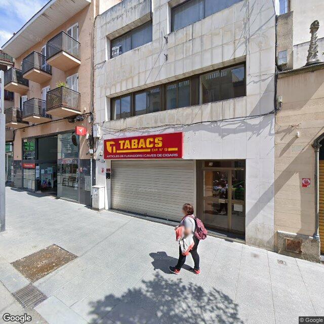 Street view near Farmàcia Baradad Segura, Gemma in Barcelona