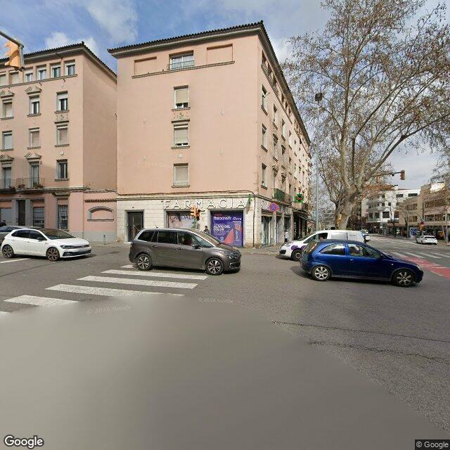Street view near Farmàcia Baradad Solana, Josep Lluís in Barcelona