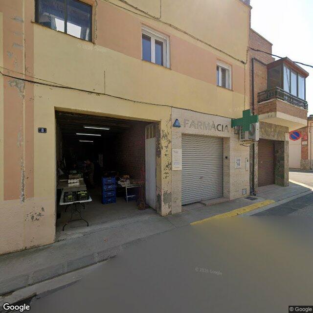 Street view near Farmàcia Barberà Subirà, D. I Andreu Barbera, X. in Vilanova de Segrià