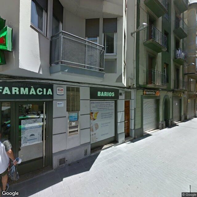 Street view near Farmàcia Barios in Lérida