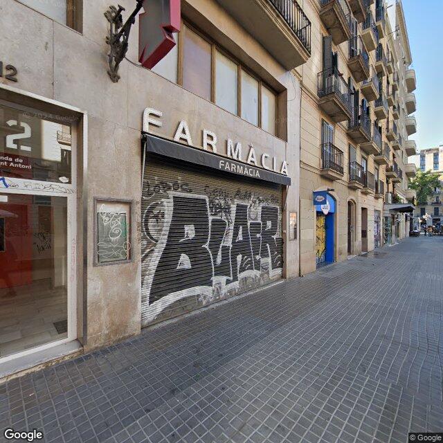 Street view near Farmàcia Barraquer Moner, Mercedes in Barcelona
