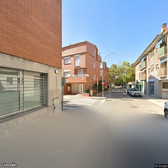 Street view near Farmàcia Basté Sabe, M. Àngels in Barcelona