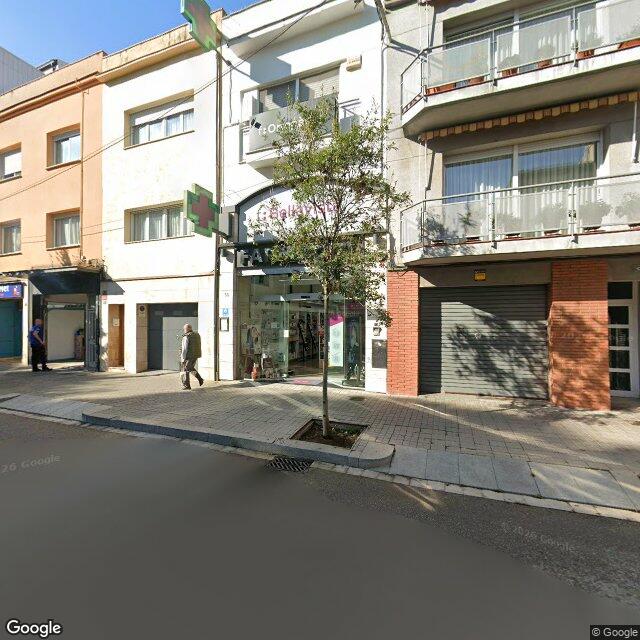Street view near Farmàcia Bellavista in Barcelona