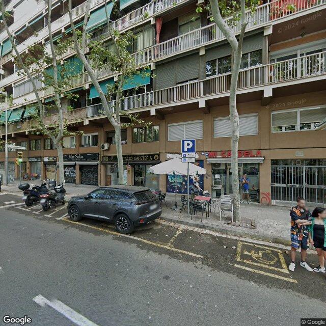 Street view near Farmàcia Benito Solanes, Ana in Barcelona