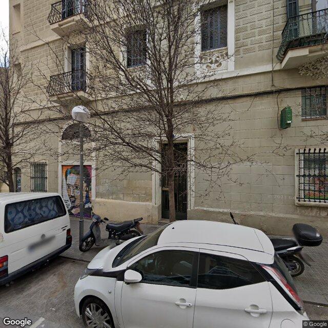 Street view near Farmàcia Berasategui in Barcelona
