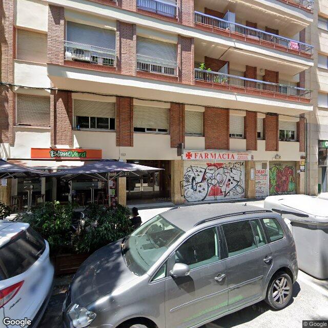 Street view near Farmàcia Blay Salvador, Begonya in Barcelona