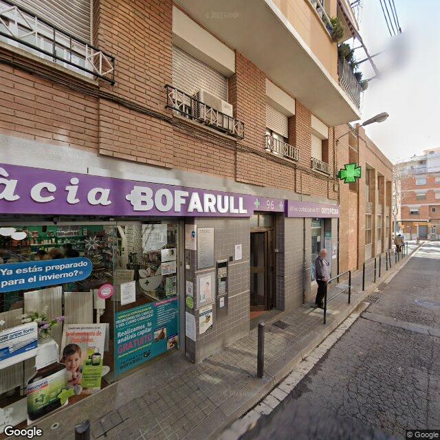 Street view near Farmàcia Bofarull in Badalona