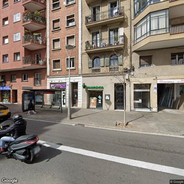 Street view near Farmàcia Bonany Llorens, M. Pilar in Barcelona