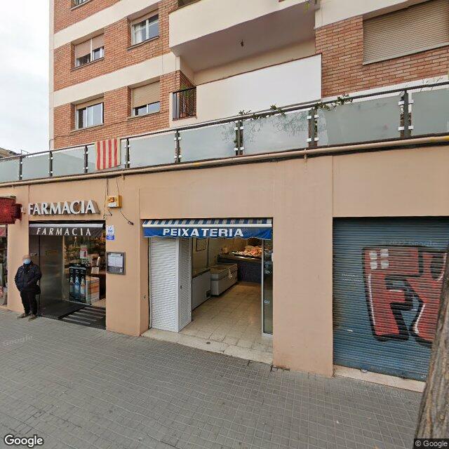 Street view near Farmàcia Boncompte Alsedà, Joan in Barcelona