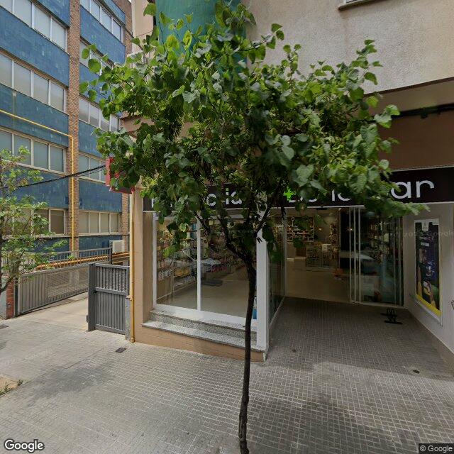 Street view near Farmàcia Bonestar in Barcelona