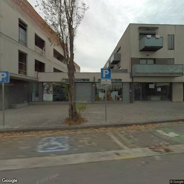 Street view near Farmàcia Bonet in Vilanova del Vallès