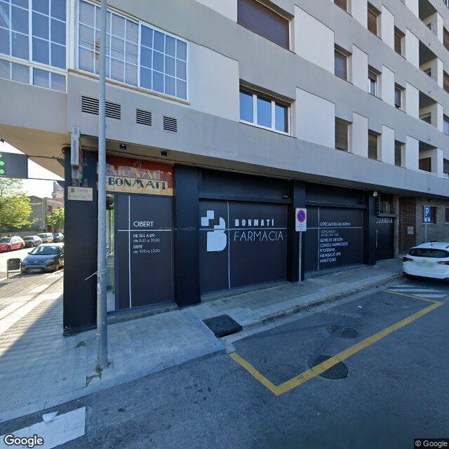 Street view near Farmàcia Bonmatí in Gerona