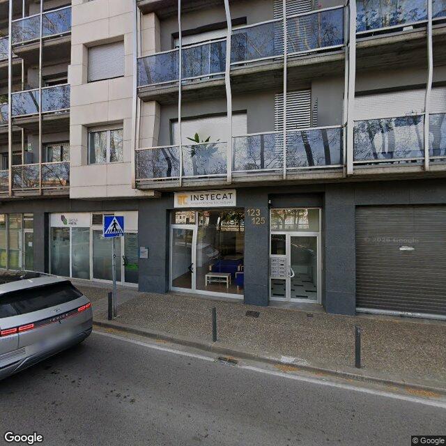 Street view near Farmàcia Borrell in Gerona