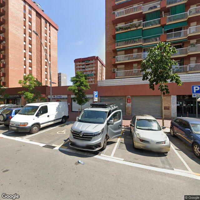 Street view near Farmàcia Brió Guibernau, Montserrat in Barcelona