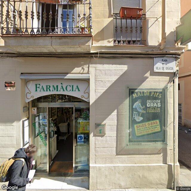 Street view near Farmàcia Bru Palou, Rosa M. in Barcelona