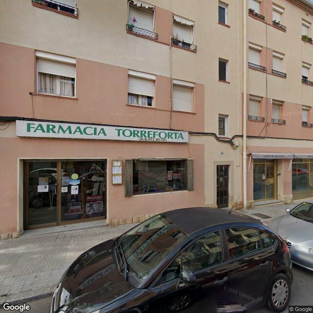 Street view near Farmàcia Bru Roig, Blanca in Tarragona