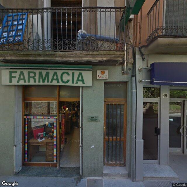 Street view near Farmàcia Bruna Coromines Faja in Gerona