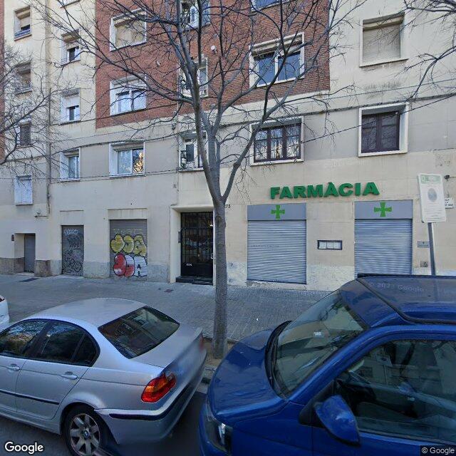 Street view near Farmàcia Buron Perez, Montserrat in Barcelona