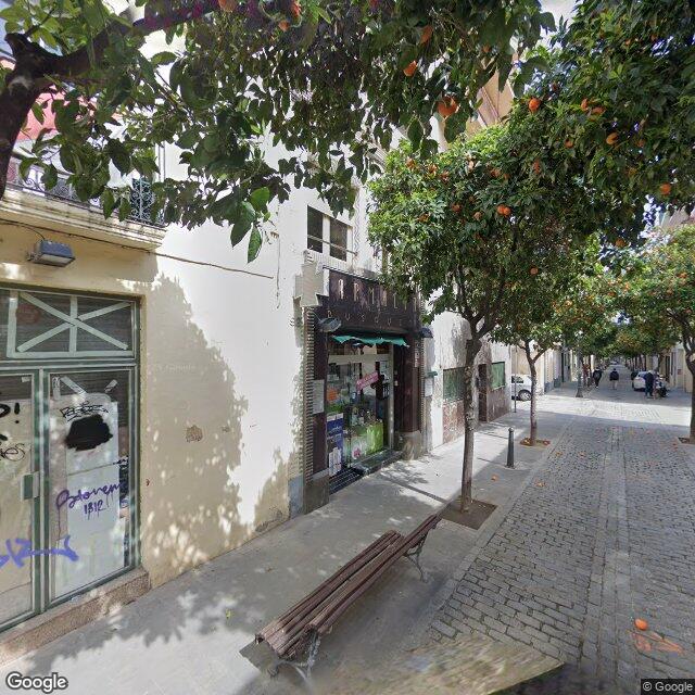 Street view near Farmàcia Busquet Masip, Carles in Barcelona