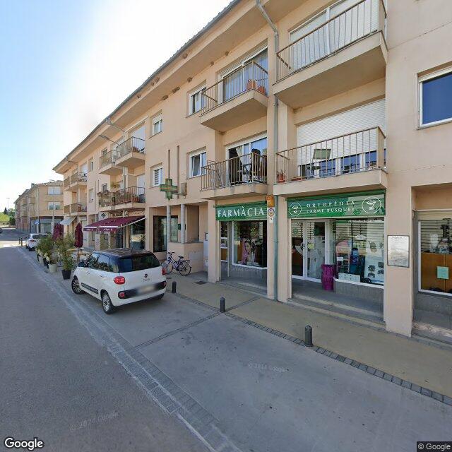 Street view near Farmàcia Busquet Vila, M. Carme in Gerona
