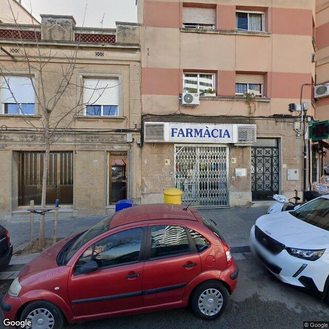 Street view near Farmàcia Cabre Menendez in Barcelona