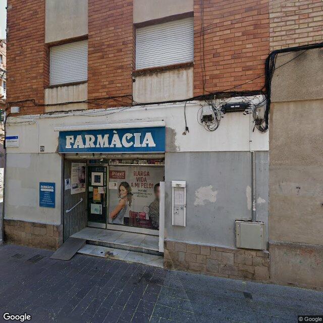Street view near Farmàcia Calvo Delgado, José Maria in Barcelona