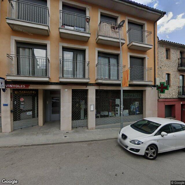 Street view near Farmàcia Camps Martínez, Agnès in Barcelona
