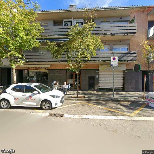 Street view near Farmàcia Can Bassa in Barcelona