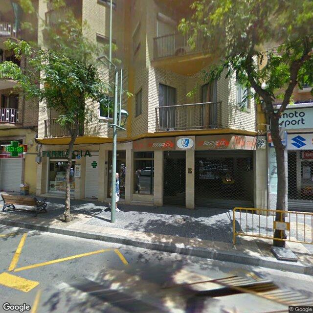 Street view near Farmàcia Canals Garriga, M. Teresa in Tarragona