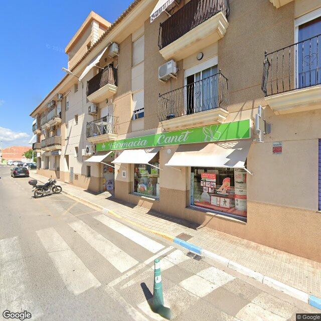 Street view near Farmàcia Canet in Spain