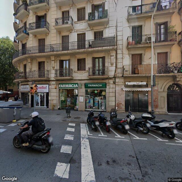 Street view near Farmàcia Capdevila Arús, Ramón in Barcelona