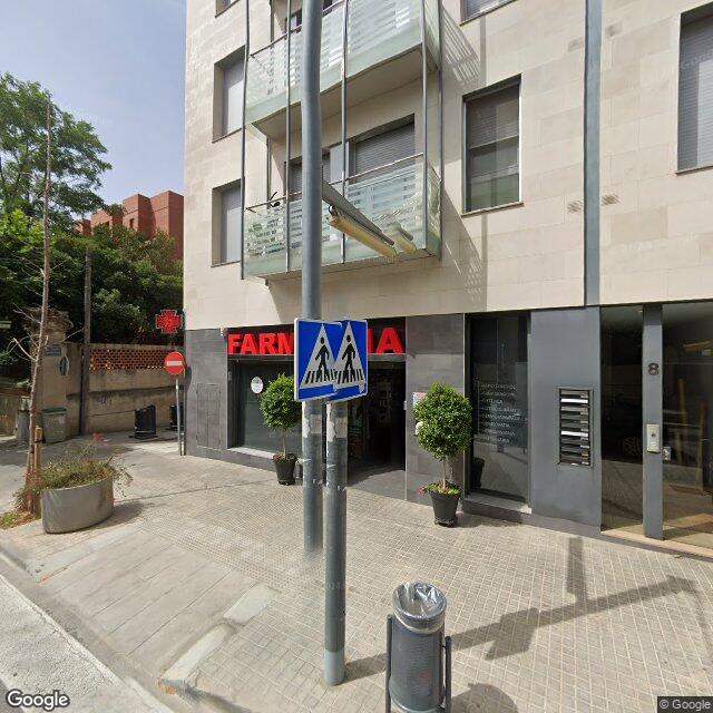 Street view near Farmàcia Capdevila Bassols, Montserrat in Barcelona