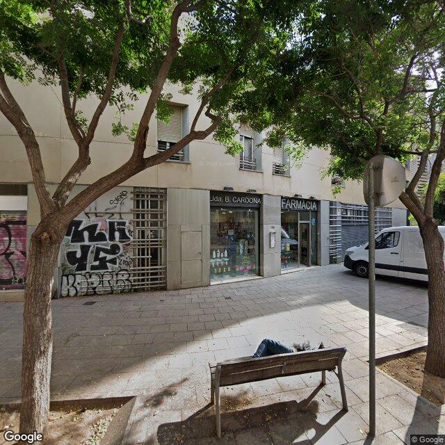Street view near Farmàcia Cardona Arenas, Beatriu in Barcelona
