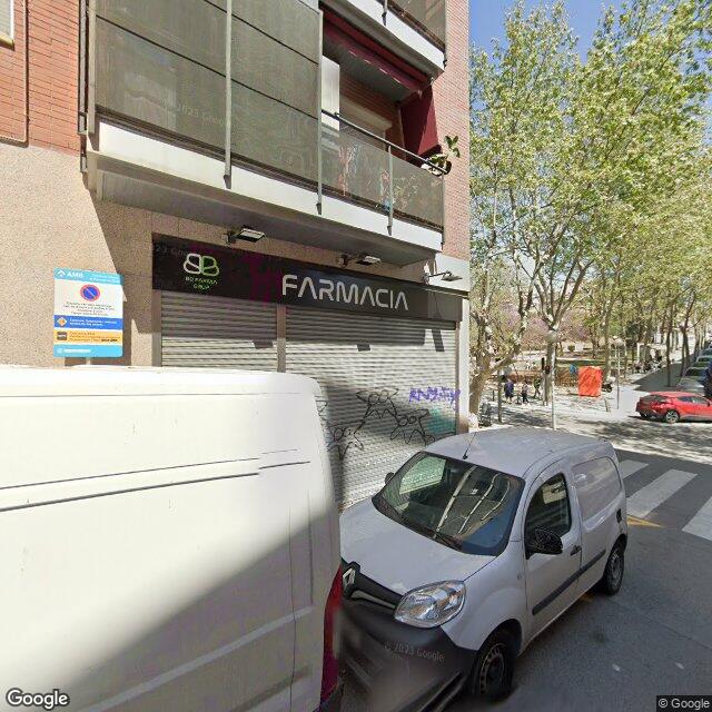 Street view near Farmàcia Carme Batlleria Clarós in Barcelona