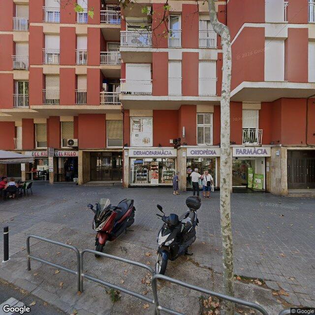 Street view near Farmàcia Carme Martí Mas in Barcelona